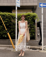 [MADE] Eden Back Open Long Dress