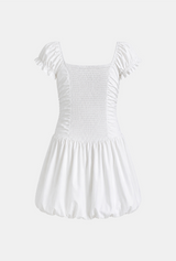 Aveline Ruched Bubble Dress