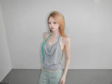 cats lace bra top(2 color)