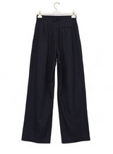 PAPERMOON PIN STRIPE PLEATE TROUSER