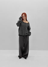 [MADE] Hari Panel Wide Cotton Pants