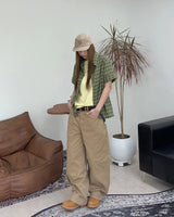 Kate Roll-Up Check Shirt