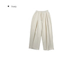 Lawson Pintuck Patch Corduroy Brushed Wide Pants