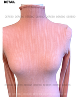 Baby pastel turtleneck long-sleeved knitwear