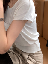 Aday Cap Sleeve Sleeve Knit Sleeveless Top / 5 Colors