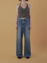 Gleam denim pants