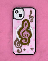 [made] Dot treble clef grip (MagSafe)