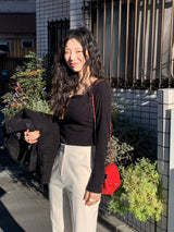 [MADE] [Wool Napping] Winter Warm Long Bootcut Slacks
