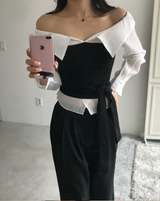 drang tone off collar & layered bl