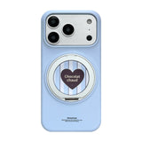 ラブ ハート 360ディグリー マグネティック iPhone ケース