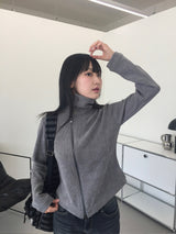 ダブル2WAYジップアップ (2color)