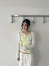 ポルカドットカーディガン (Tenta, Dumble-washing) 2sizes