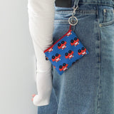 Find Me pattern keyring pouch(mini)