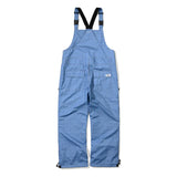POLY DENIM BIB PANTS
