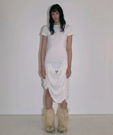 DROOP LINE TEE DRESS
