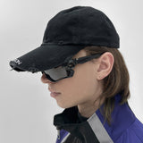 DISTRESSED PLAIN CAP