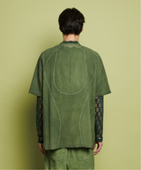 ディコンストラクテッドダイイングｔシャツ