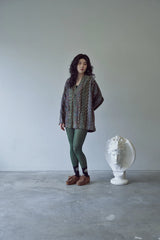 BOUCLE BOHEMIAN HERITAGE CARDIGAN (Black)