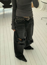 VINTAGE BLACK DENIM