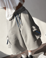 Cloud Cargo Balloon Coloring Over Bermuda Shorts 2 COLORS 