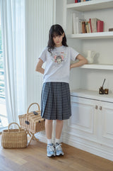 26SS★ ミユキャットクロップ半袖Tシャツ