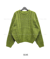 Forre Cable Heavy Round Knit