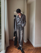 Venice バックルベルトシャツ
