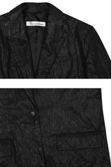 MIDNIGHT BLAZER black