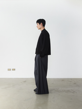 RB7 Cropped Boxy Long Sleeve Tee
