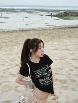 メッセージミニTシャツ