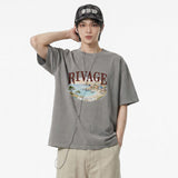 rivage pigment-dyed short-sleeve t-shirt (3color)