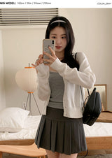 Cozy Lace Rib sleeveless (3color)