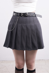 Elysium Belt Pleated Skirt