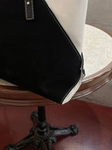 Oliver Color Stitch Big Cross & Tote Bag (Black)