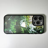 クラックオブハートバンパーミラースマホケース (Mirror)