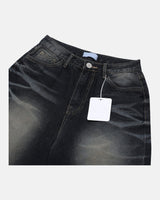 (UNISEX) Stone Domingo Wide Jeans