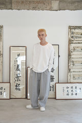 HEAVY-TERRY BALLOON SWEAT PANTS (Gray)