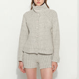 Knit Shorts Ivory