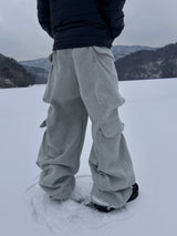 Double Pocket Multi Cargo Sweatpants 4C