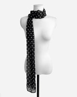 [♡MADE♡] the dot long chiffon scarf