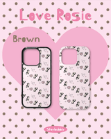 [LOVE ROSIE] キュートキャット マグセーフガラスフォンケース