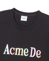 25FW COLOR LOGO SHORT SLEEVE T-SHIRT BLACK
