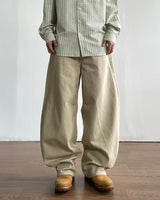 Warp Herringbone Stripe Pants