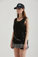 DRILL SLEEVELESS TOP