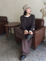 Freon Wool Round Cardigan