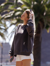 Overfit Sweatshirt Washed Gray