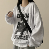 Alk ビンテージキャットスウェットシャツ