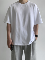Essential Overfit Cotton Short Sleeve Tee