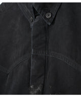 Western Glittered Work Shirts [ BLACK ]