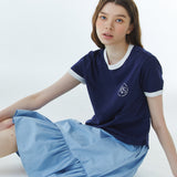 RVS Ringer T-Shirt Navy